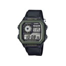 Reloj Casio AE-1200WHB-1BVDF Verde con Correa de Piel