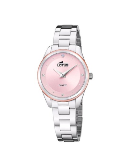 Reloj Lotus Señora 18795/3 Acero Rosa Elegante | Joyería Parejo