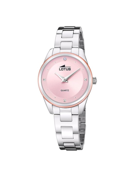 Reloj Lotus Señora 18795/3 Acero Rosa Elegante | Joyería Parejo