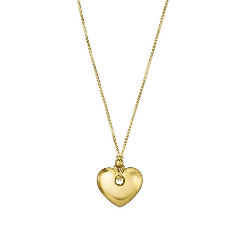 Collar Viceroy Fashion 75435C01012 Corazón Dorado | Joyería Parejo