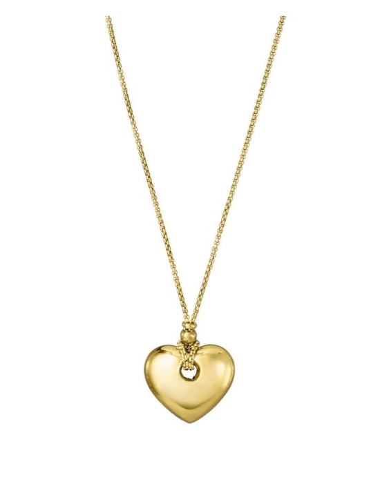 Collar Viceroy Fashion 75435C01012 Corazón Dorado | Joyería Parejo