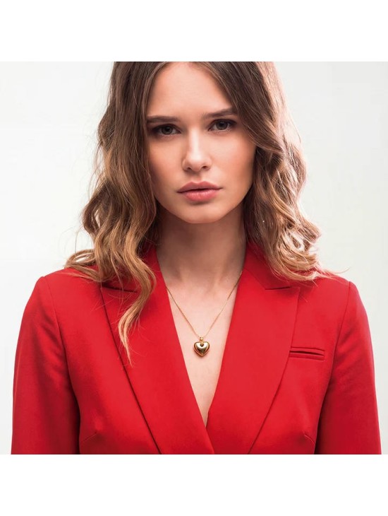 Collar Viceroy Fashion 75435C01012 Corazón Dorado | Joyería Parejo