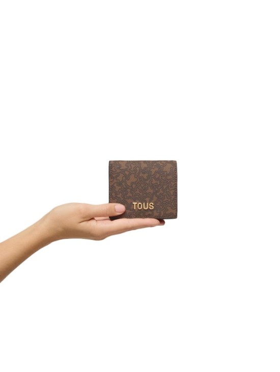 Cartera Pequeña Tous Marrón Kaos Mini Lines | Joyería Parejo