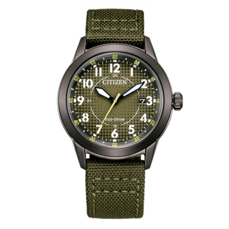 Reloj Citizen AW1877-09X Eco-Drive Verde Outdoor | Joyería Parejo