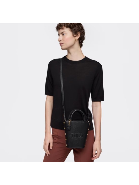 Mini Bolso Tous Negro Back to Basics 2002358951 | Joyería Parejo