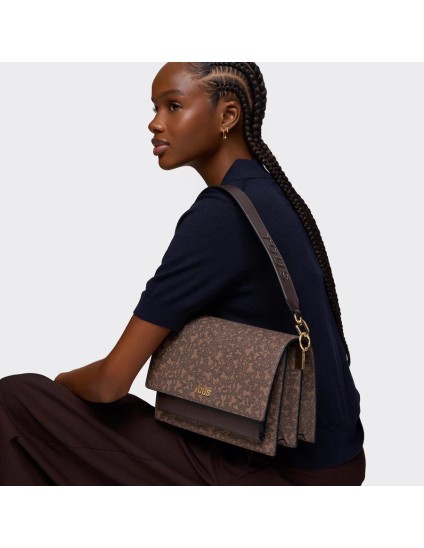 Bandolera Mediana Tous Marrón Kaos Mini Lines | Joyería Parejo