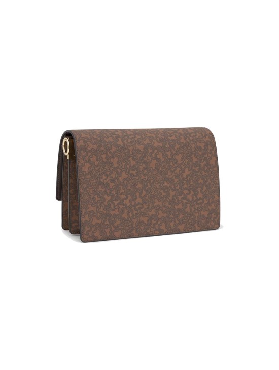 Bandolera Mediana Tous Marrón Kaos Mini Lines | Joyería Parejo