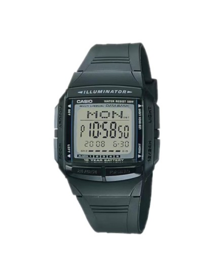 Reloj Casio DB-36-1AVDF Databank Digital Negro | Joyería Parejo