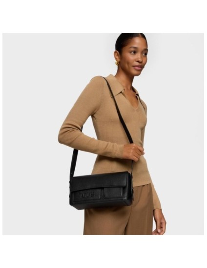 Bandolera Mediana Tous Negro Back to Basics | Joyería Parejo