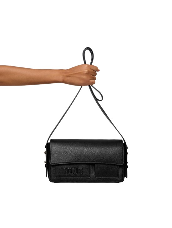 Bandolera Mediana Tous Negro Back to Basics | Joyería Parejo