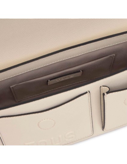 Bandolera Mediana Tous Beige Back to Basics | Joyería Parejo