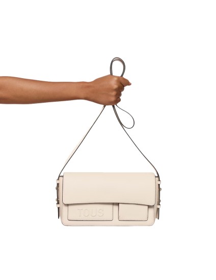 Bandolera Mediana Tous Beige Back to Basics | Joyería Parejo