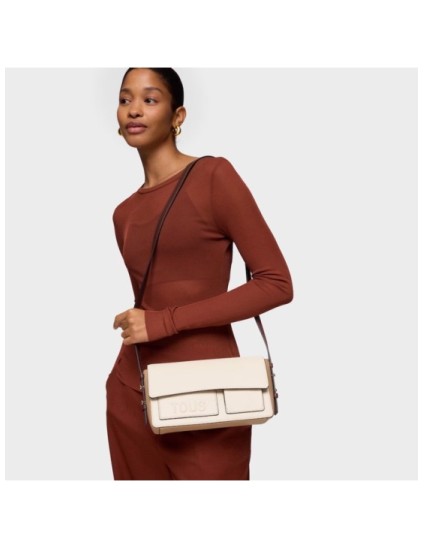 Bandolera Mediana Tous Beige Marrón Back to Basics | Joyería Parejo