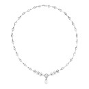Gargantilla Oro Blanco 18K 45 cm Perla Cultivada 10 mm