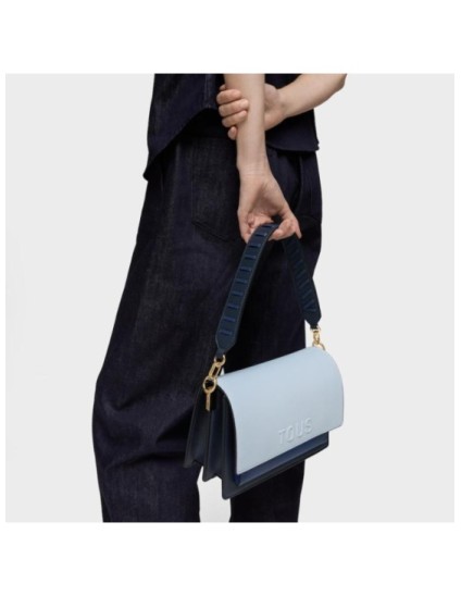 Bandolera Tous 2002358233 Azul Marino Saffiano | Joyería Parejo
