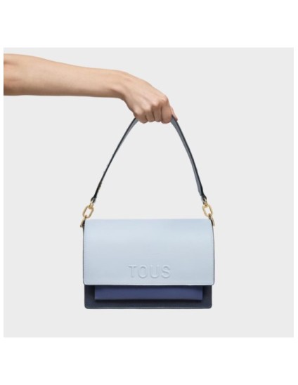 Bandolera Tous 2002358233 Azul Marino Saffiano | Joyería Parejo