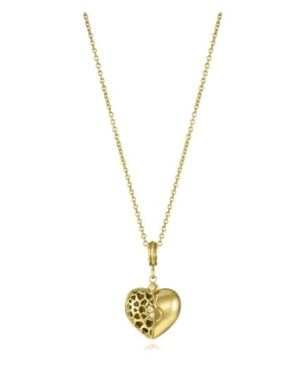 Collar Viceroy Fashion 75436C01012 Corazón Dorado | Joyería Parejo