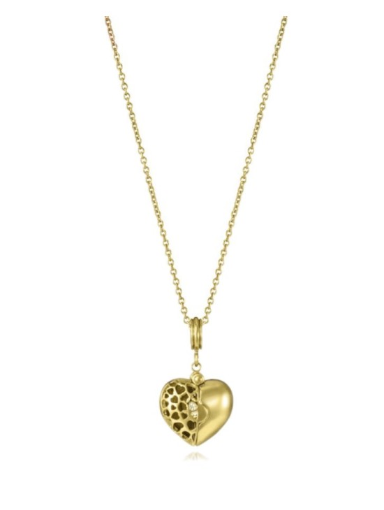 Collar Viceroy Fashion 75436C01012 Corazón Dorado | Joyería Parejo