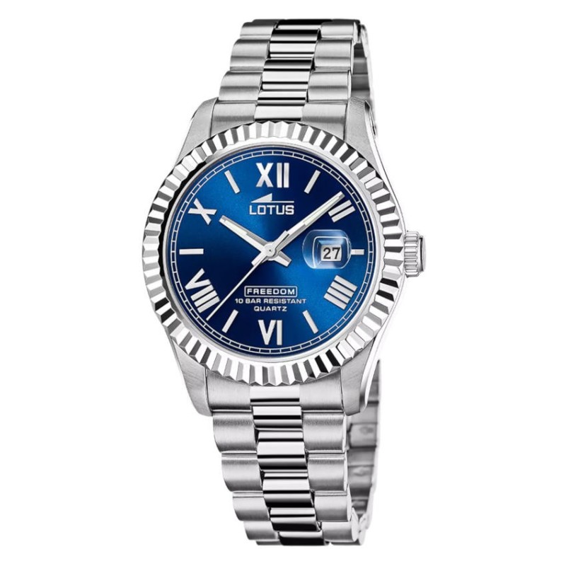 Reloj Lotus Hombre 19002/3 Azul Acero Freedom | Joyería Parejo