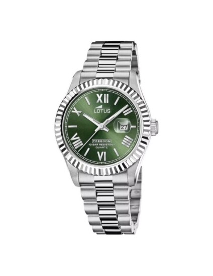 Reloj Lotus Hombre 19002/4 Verde Acero Freedom | Joyería Parejo