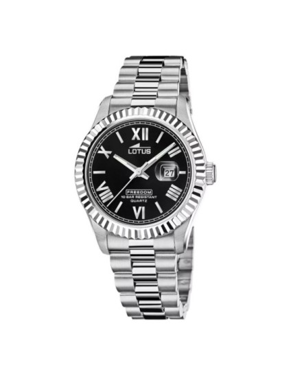 Reloj Lotus Hombre 19002/5 Negro Acero Freedom | Joyería Parejo