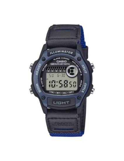 Reloj Casio CAB W-220HF-2AVEF Azul Negro - Textil | Joyería Parejo