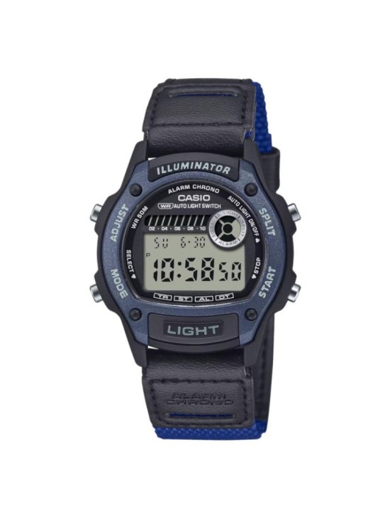 Reloj Casio CAB W-220HF-2AVEF Azul Negro - Textil | Joyería Parejo