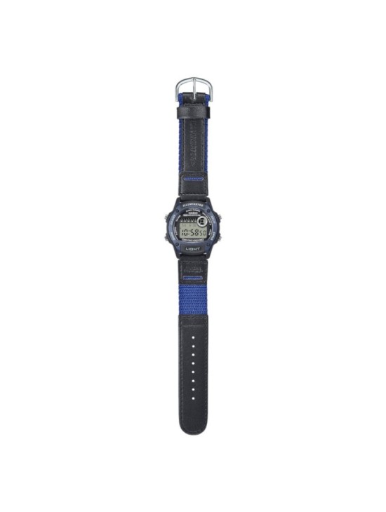Reloj Casio CAB W-220HF-2AVEF Azul Negro - Textil | Joyería Parejo