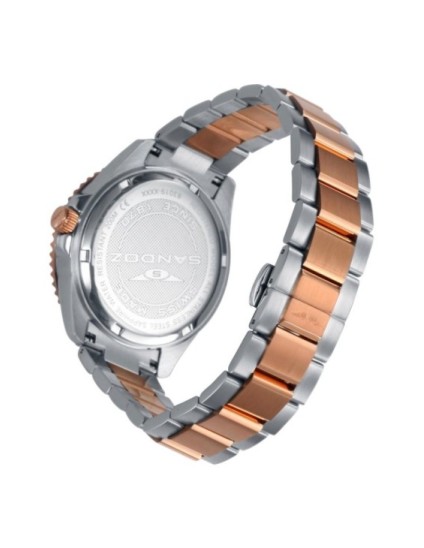 Reloj Sandoz 83019-97 Hombre Bicolor Cerámica Azul | Joyería Parejo