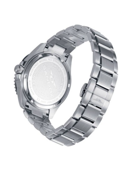 Reloj Sandoz 83019-57 Hombre Acero Negro Cerámica | Joyería Parejo