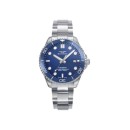 Reloj Sandoz 83019-37 Hombre Plata Cerámica Azul