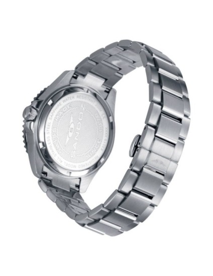 Reloj Sandoz 83019-37 Hombre Plata Cerámica Azul | Joyería Parejo