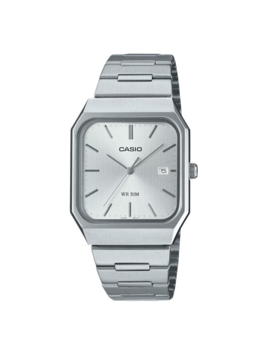 Reloj Casio Unisex MTP-B185D-7AVDF Acero Plateado | Joyería Parejo