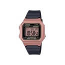 Relógio Casio W-217HM-5AVDF Digital Preto e Rosa