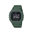 Relógio Casio W-218H-3BVDF Digital Verde Militar