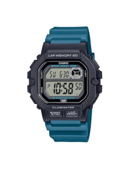 Reloj Casio WS-1400H-3AVEF Digital Deportivo Azul | Joyería Parejo