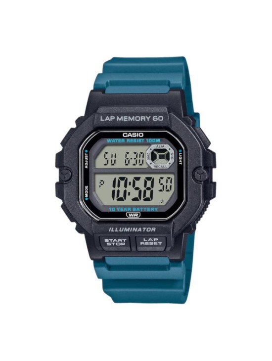 Reloj Casio WS-1400H-3AVEF Digital Deportivo Azul | Joyería Parejo