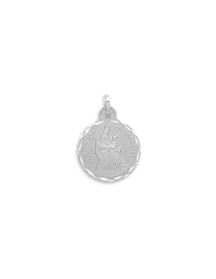 Medalla Virgen de los Reyes 21 mm Plata de Ley | Joyería Parejo
