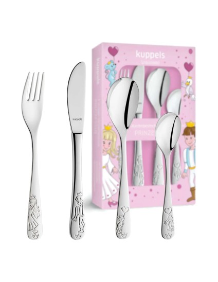 Estuche 4 Cubiertos Princess 09660