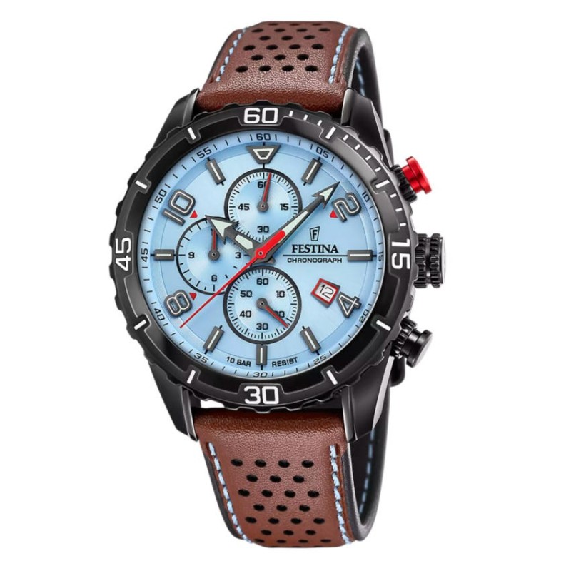 Reloj Festina F20519/1 Cronógrafo Hombre Azul | Joyería Parejo