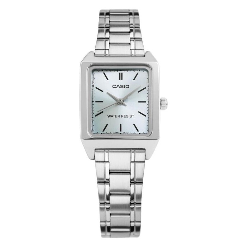 Reloj Casio Mujer LTP-V007D-2E Acero Esfera Azul | Joyería Parejo
