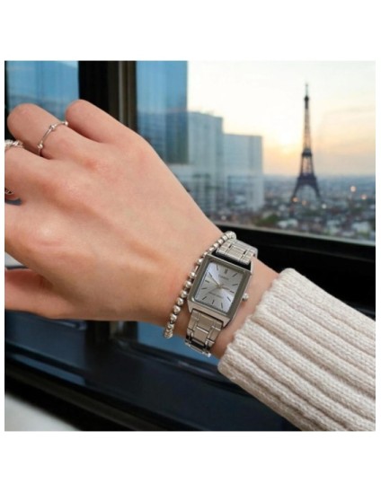 Reloj Casio Mujer LTP-V007D-2E Acero Esfera Azul | Joyería Parejo
