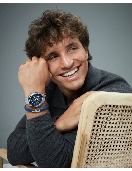 Pulsera Viceroy 75425P01013 Hombre Piel Azul | Joyería Parejo