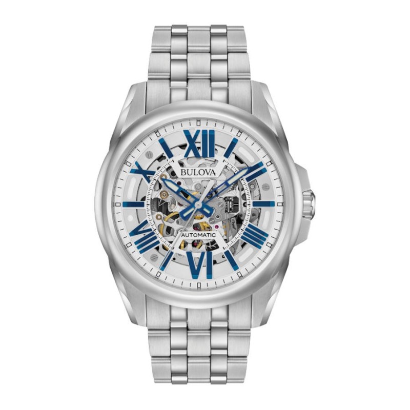 Reloj Bulova 96A187 Skeleton Hombre Sutton Autom. | Joyería Parejo