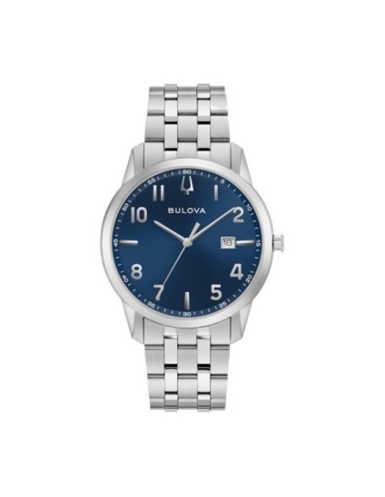 Reloj Bulova 96B475 Hombre Acero Esfera Azul | Joyería Parejo
