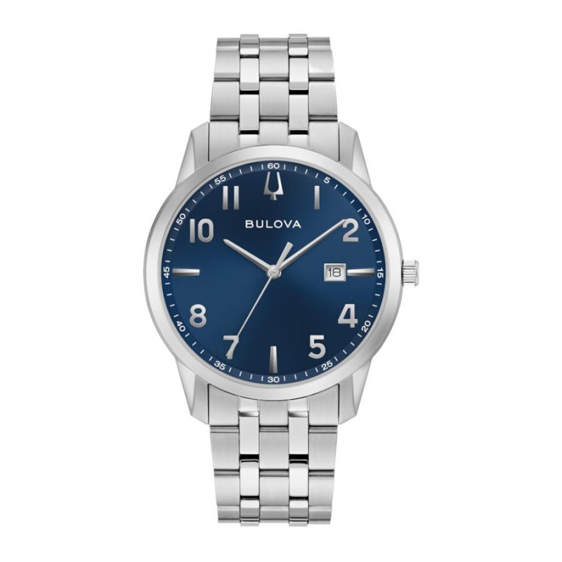 Reloj Bulova 96B475 Hombre Acero Esfera Azul | Joyería Parejo