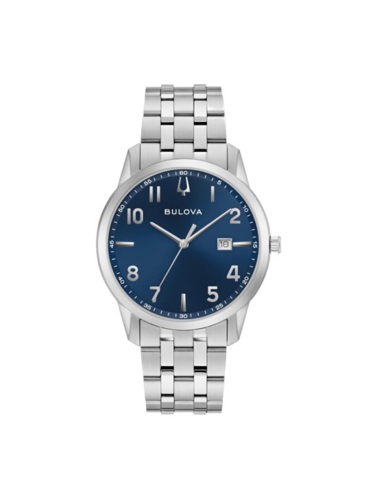 Reloj Bulova 96B475 Hombre Acero Esfera Azul | Joyería Parejo