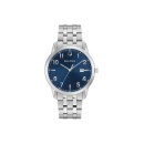 Reloj Bulova 96B475 Hombre Acero Esfera Azul Clásico Elegante