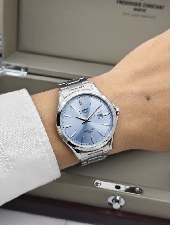 Reloj Casio MTS-115D-2A2VDF Hombre Azul Zafiro | Joyería Parejo