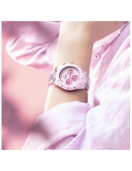 Reloj Festina F20693/2 Mujer Cerámica Rosa | Joyería Parejo
